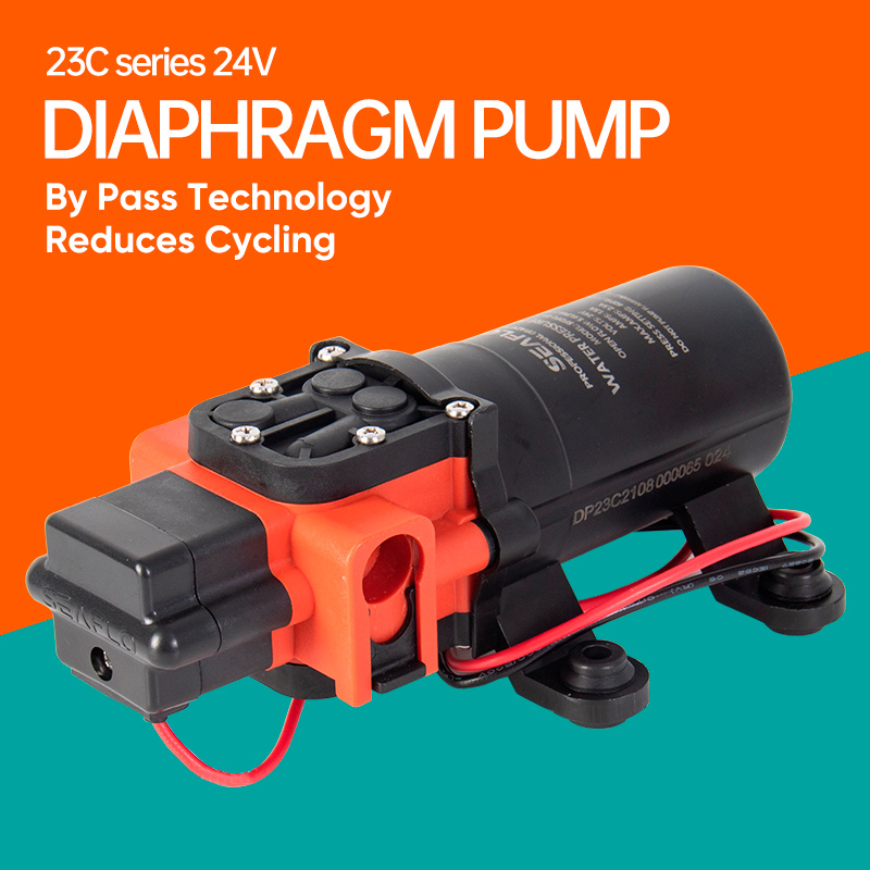 Mini Peristaltic Pump 12V - SEAFLO 12V Marine Waterpomp Membraan Zelfaanzuigende
