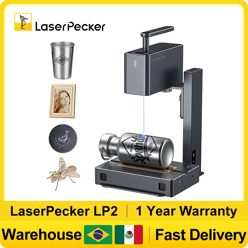Fiber Laser Marking Machine 30W - LASERPECKER Handheld Lasergraveerder Draagbare Krachtige Lasergravure