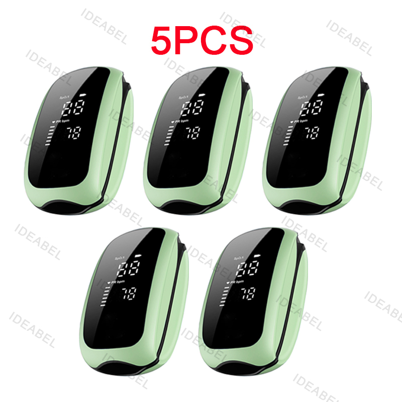 Pulse Oximeter Fingertip Rechargeable - 5 STKS Oplaadbare Medische Oximeter Strap