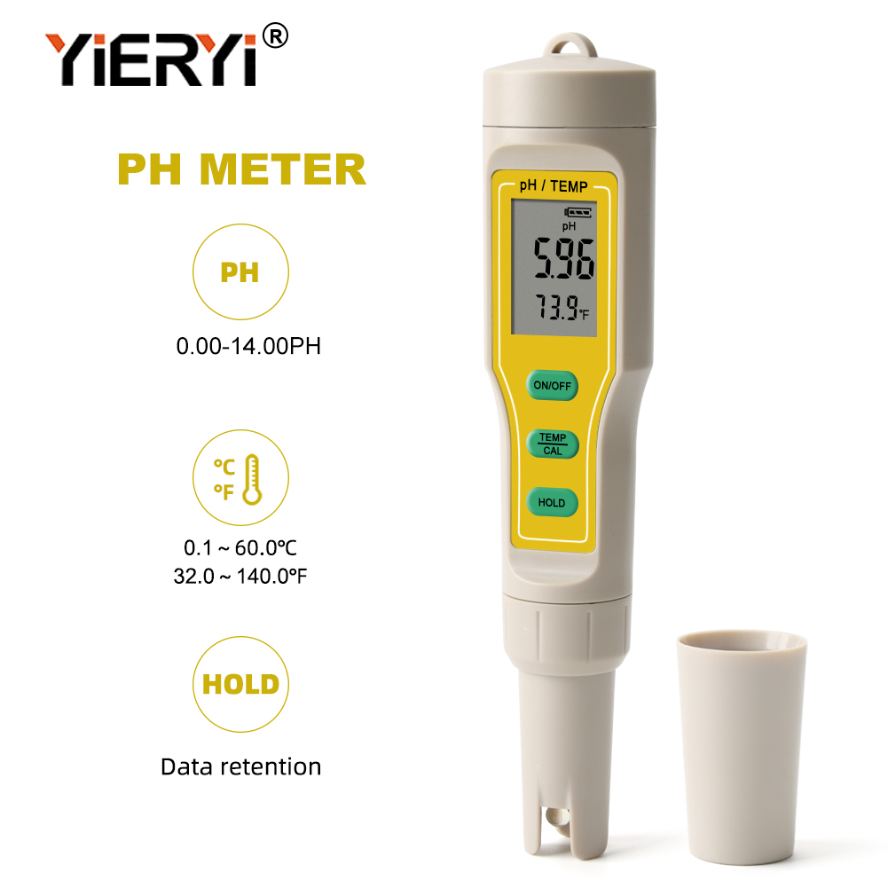 Ph Meter Digital Water Tester - Yieryi Digitale Ph-03 Ph Meter 0.01