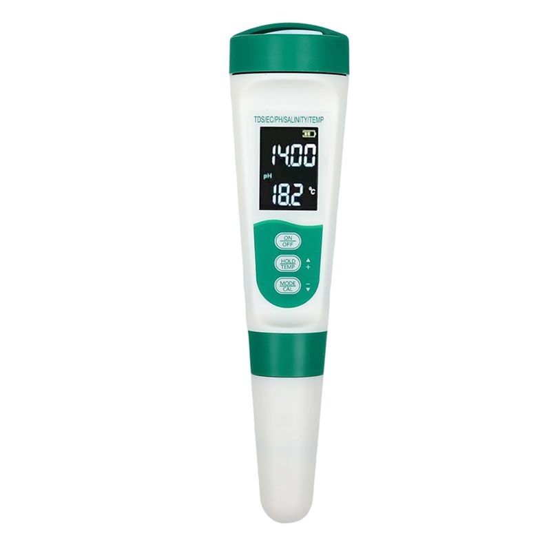 Ph Meter Digital Water Tester - AT02-5 In1 Digitale PH-meter Zeer nauwkeurige
