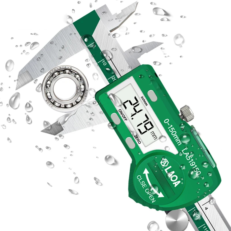 Digital Caliper 150Mm Stainless Steel - LAOA Digitale Schuifmaat 6 inch 150mm