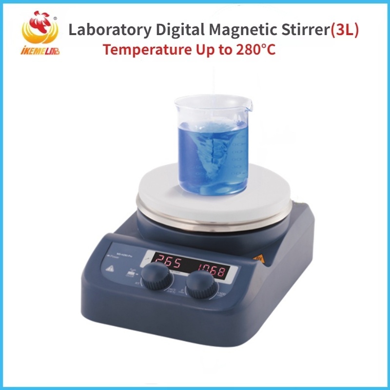 Lab Magnetic Stirrer Hot Plate - WEIAI Magnetische Roerder 1500rpm Laboratorium Magnetische