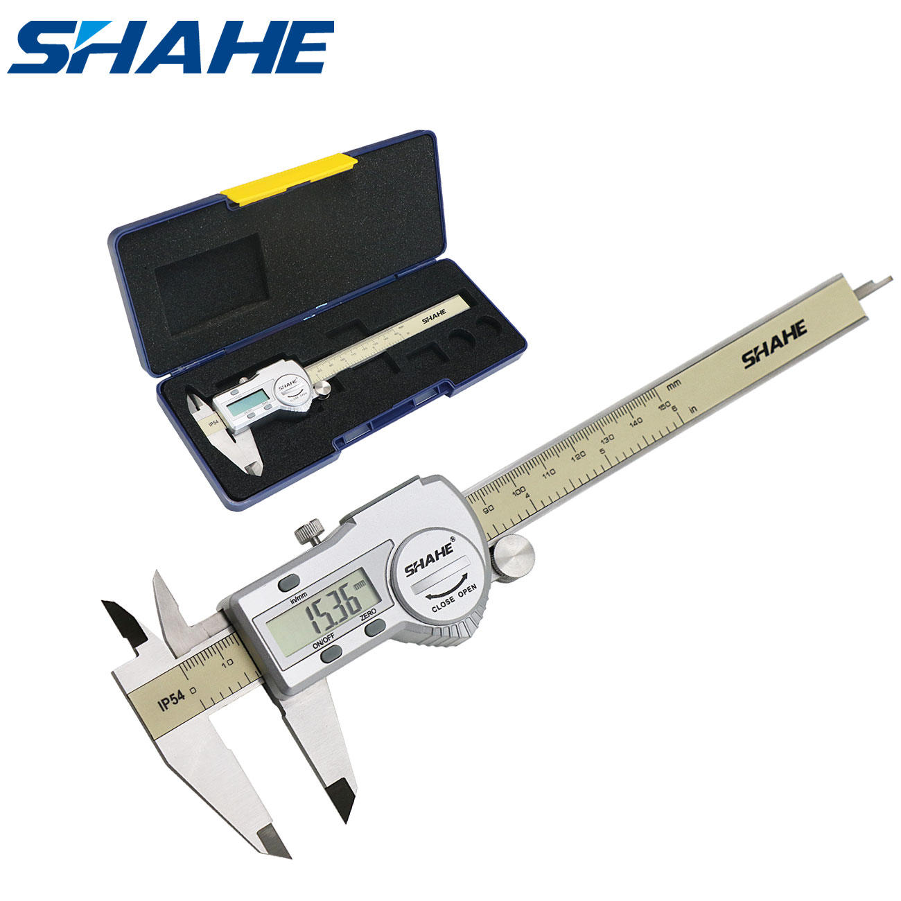 Digital Caliper 150Mm Stainless Steel - Shahe Schuifmaat 0-150 MM Vernier Caliper