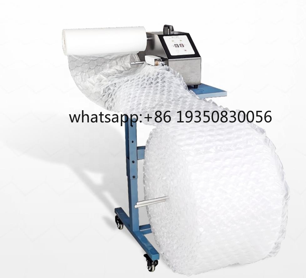 Air Bubble Wrap Roll Packaging - Bubbelrolwikkel-inflator luchtkussen verpakkingsmachine voor 100 cm