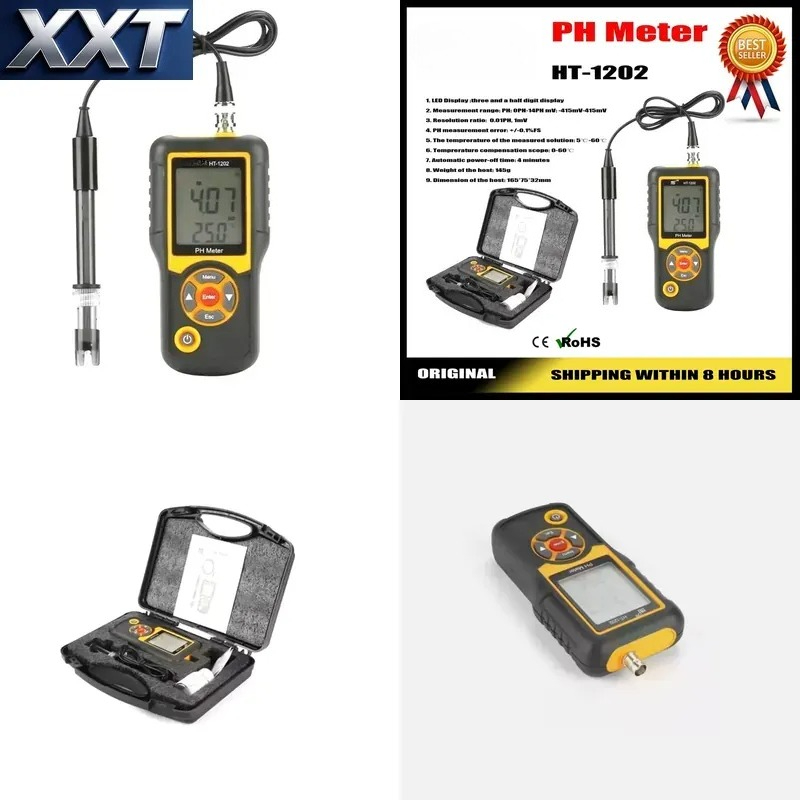 Ph Meter Digital Water Tester - XXT Digitale PH-meter met slimme sensor,
