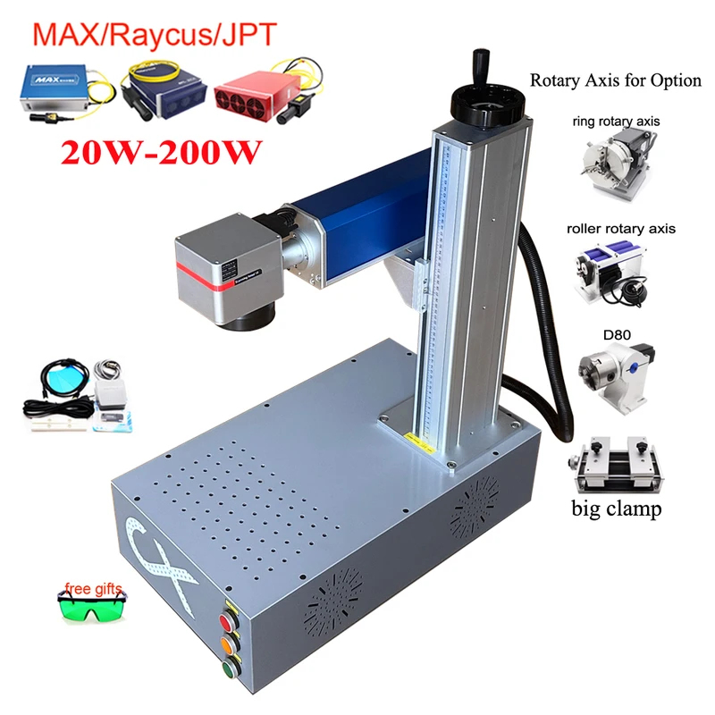 Fiber Laser Marking Machine 30W - Ezcad Fiber Machine Raycus Bron 30W