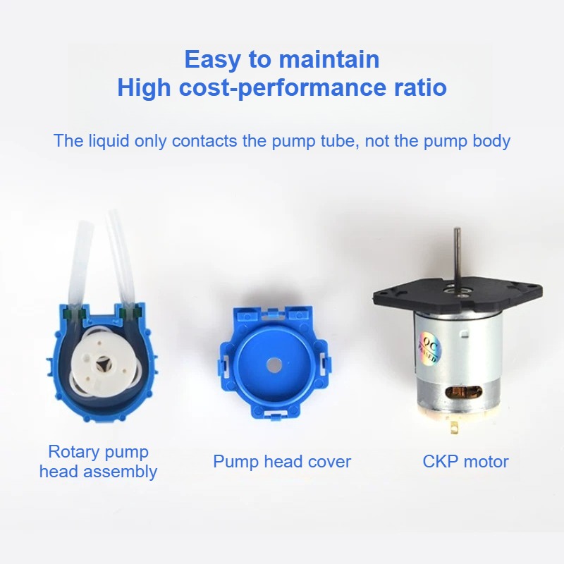 Kleine mini-peristaltische pom - Mini Peristaltic Pump 12V recensie en prijs