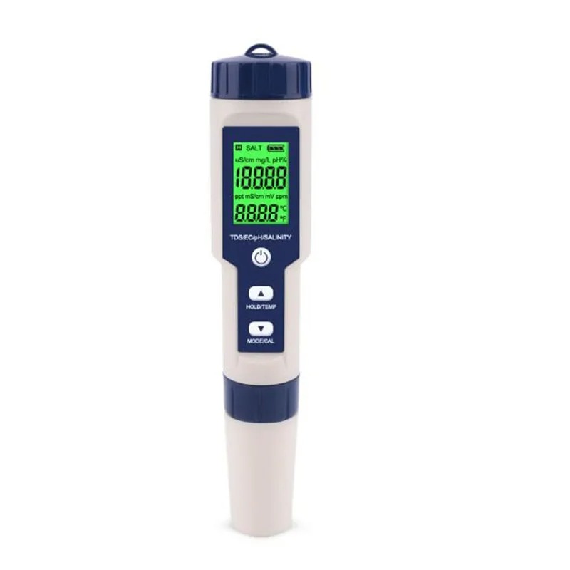 5 In 1 Ph Temperatuur Tds Ec Z - Ph Meter Digital Water Tester recensie en prijs