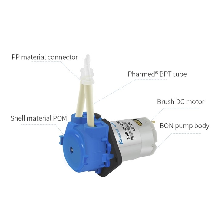 2026 nieuwe NKP 6V 12V 24V DC  - Mini Peristaltic Pump 12V recensie en prijs