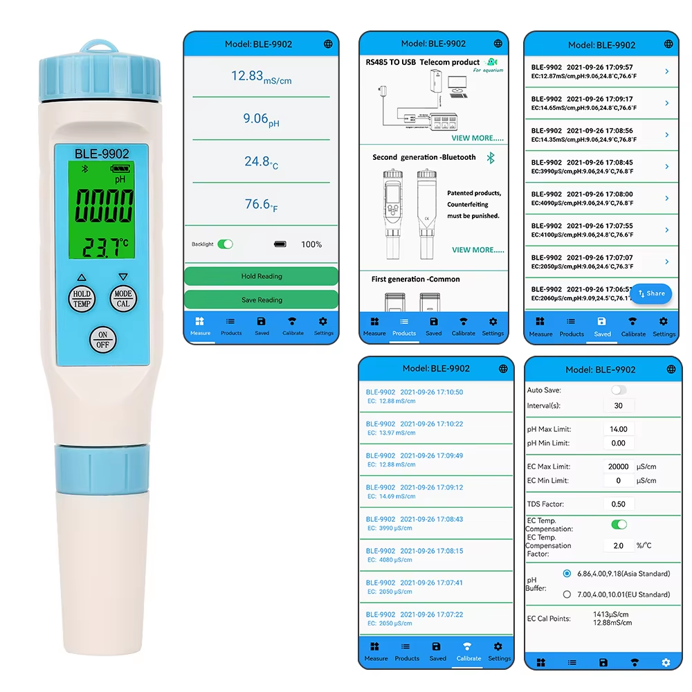 3-in-1 pH/EC/Temp Watermeter,  - Ph Meter Digital Water Tester recensie en prijs