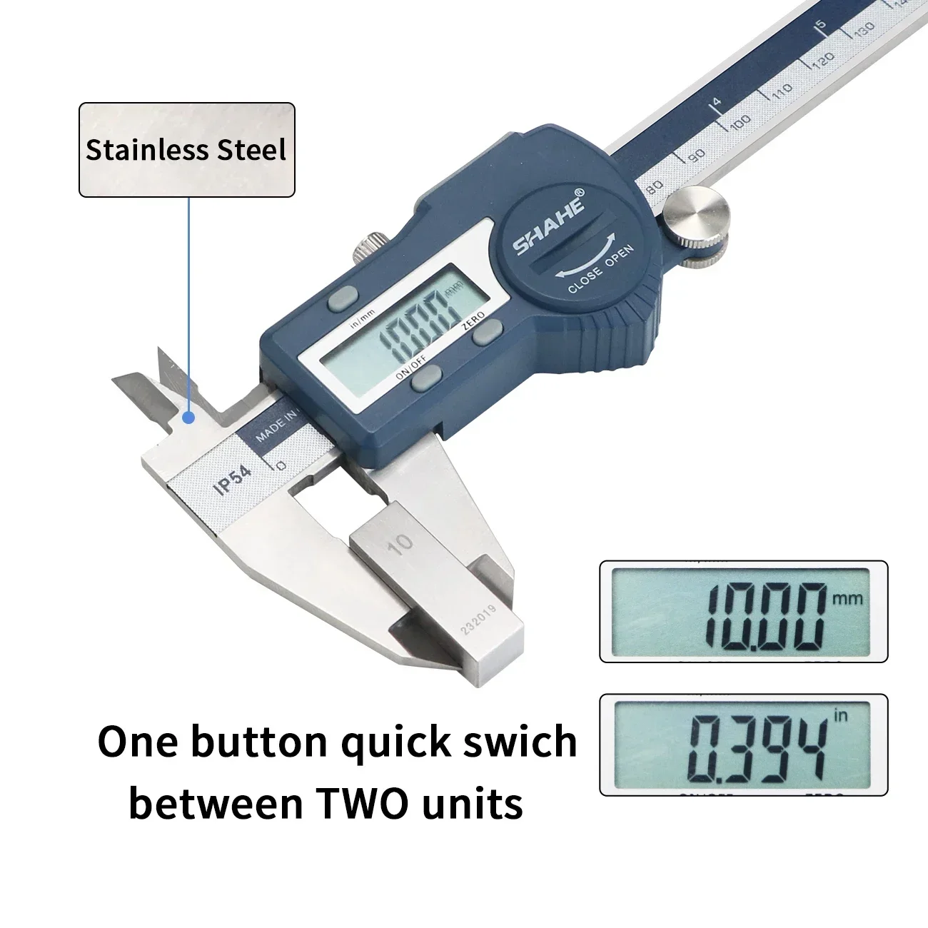 SHAHE digitale schuifmaat, 6 i - Digital Caliper 150Mm Stainless Steel recensie en prijs
