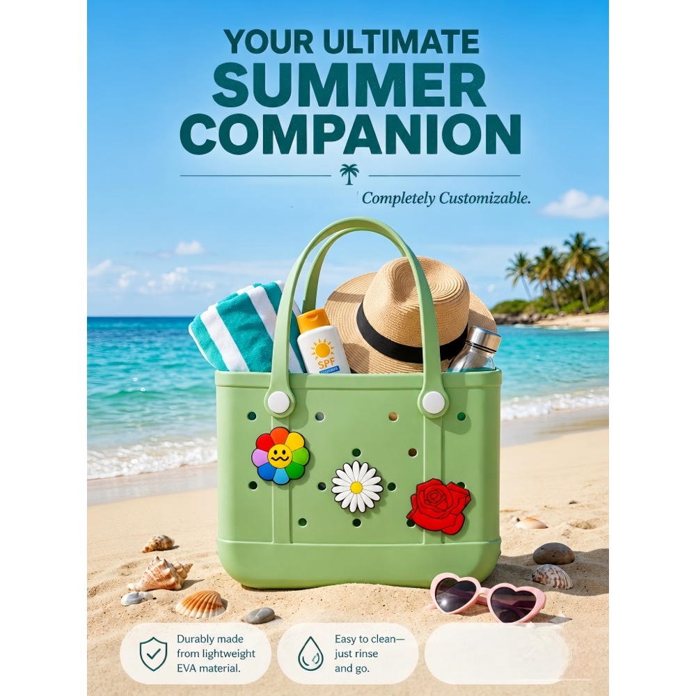 Oversized rubberen strandtas v - Packaging recensie en prijs