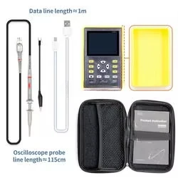 100MHz bandbreedte 500MS sampl - Fnirsi Digital Oscilloscope Handheld recensie en prijs