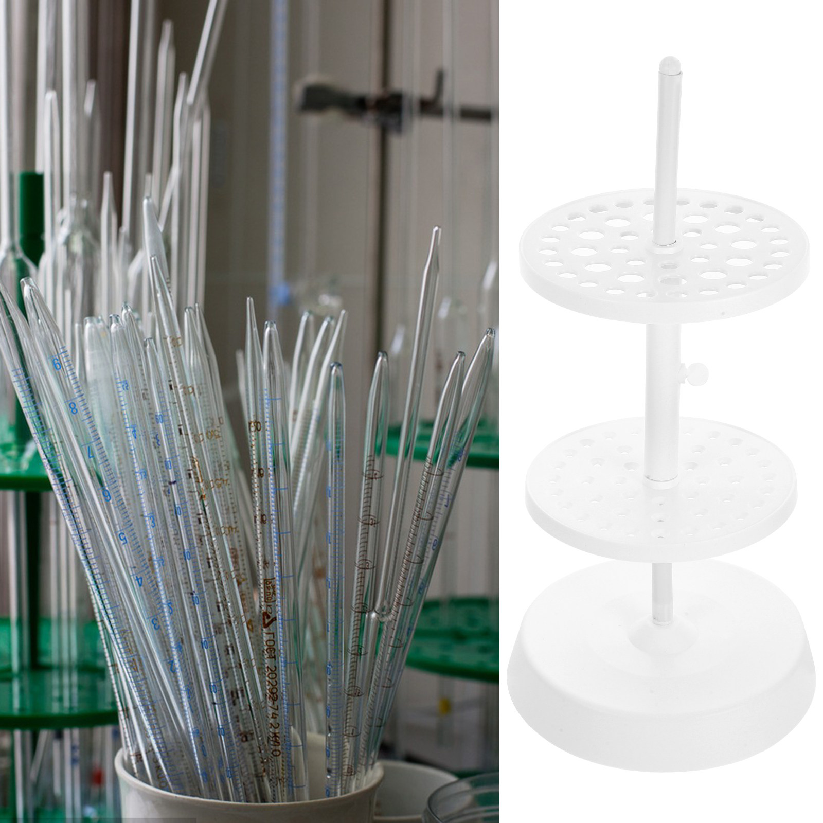 Plastic Ronde Pipetstandaardho - Lab Equipment recensie en prijs