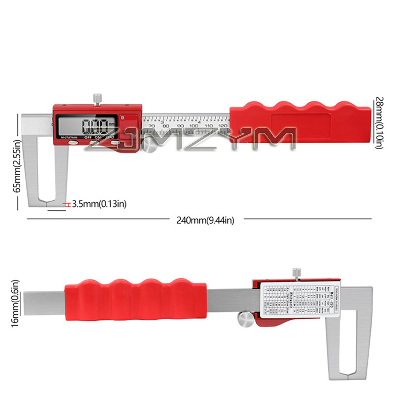 0-150Mm Digitale Remschijf Rot - Digital Caliper 150Mm Stainless Steel recensie en prijs