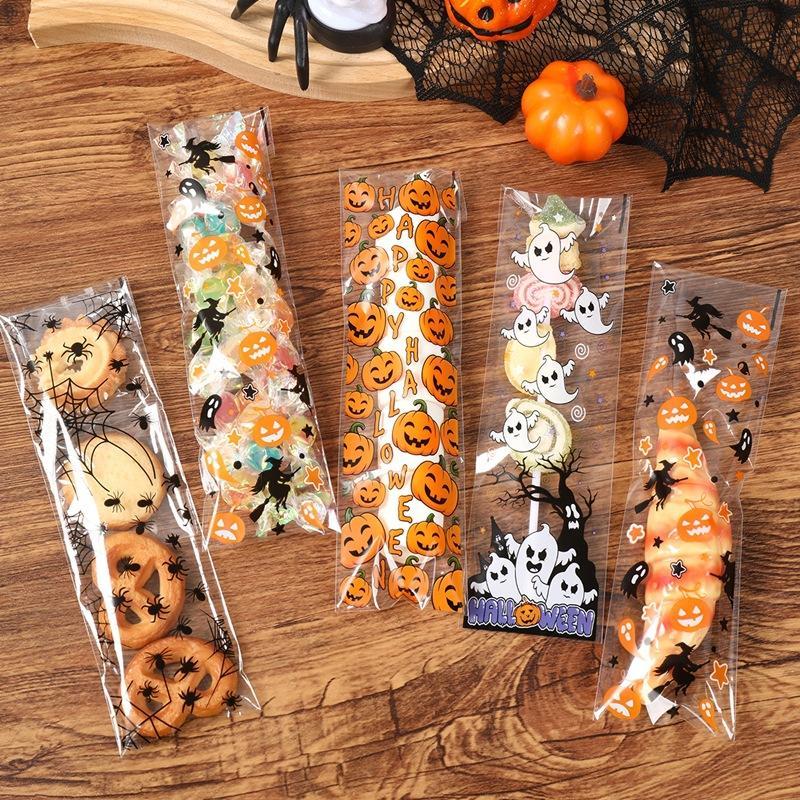 50/100 stuks Halloween zelfkle - Packaging recensie en prijs