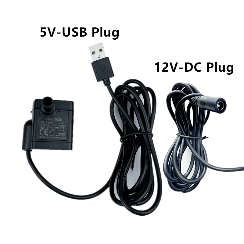 1PCS waterpomp 5V USB Plug 3W  - Mini Peristaltic Pump 12V recensie en prijs
