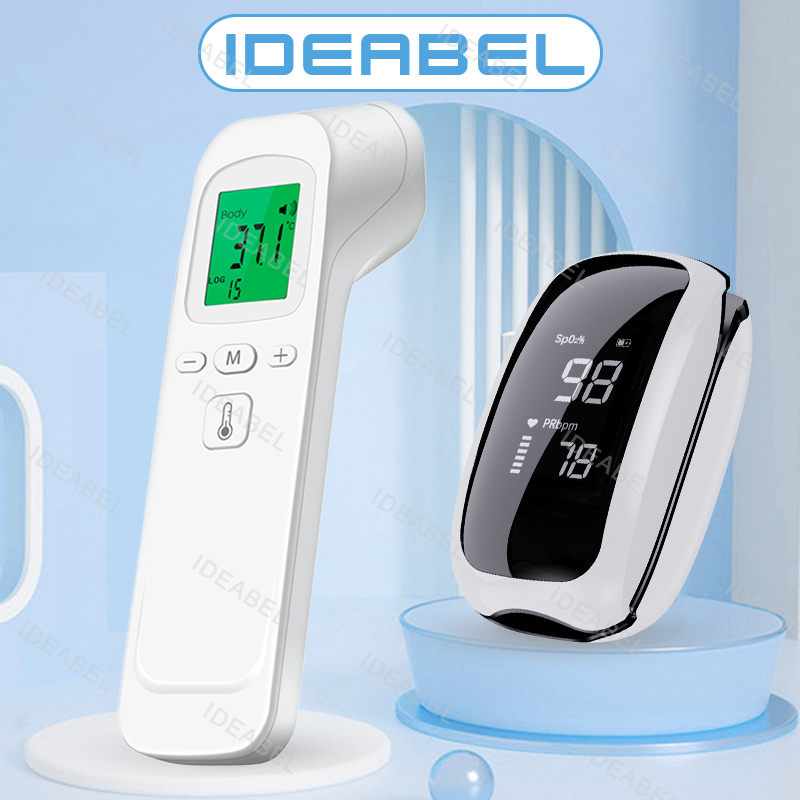 Digitale voorhoofdthermometer  - Pulse Oximeter Fingertip Rechargeable recensie en prijs