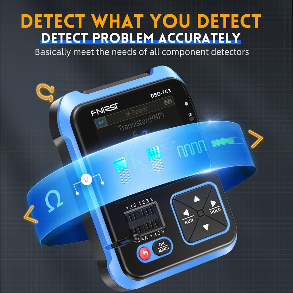Fnirsi DSO-TC3 3in1 Mini Handh - Fnirsi Digital Oscilloscope Handheld recensie en prijs